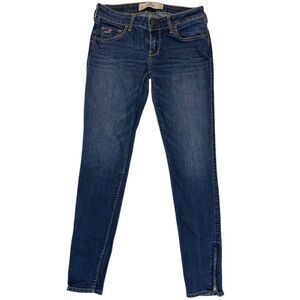 Hollister Women’s Skinny Jeans with Side Zipper | Size 3R, W26 L29